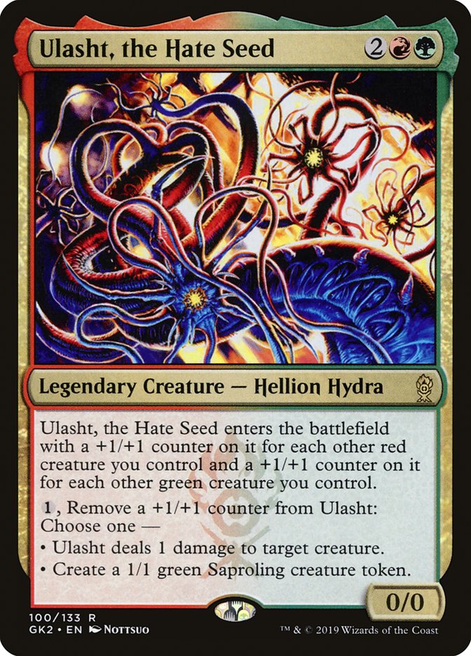 Ulasht, the Hate Seed [Ravnica Allegiance Guild Kit] | L.A. Mood Comics and Games