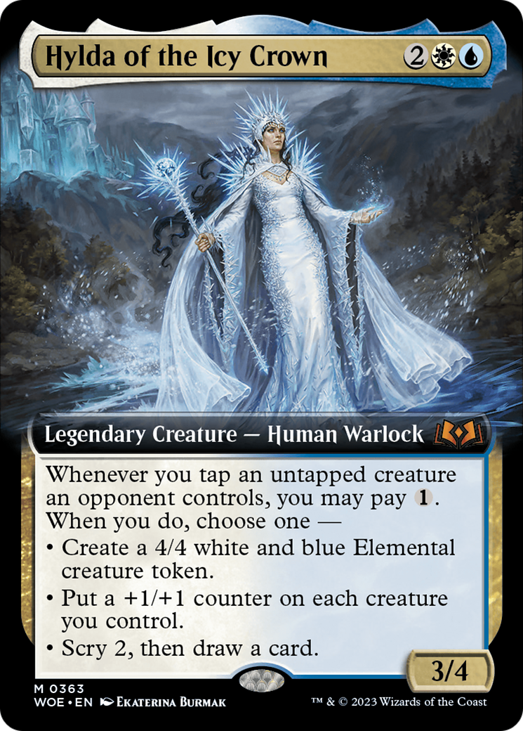 Hylda of the Icy Crown (Extended Art) [Wilds of Eldraine] | L.A. Mood Comics and Games
