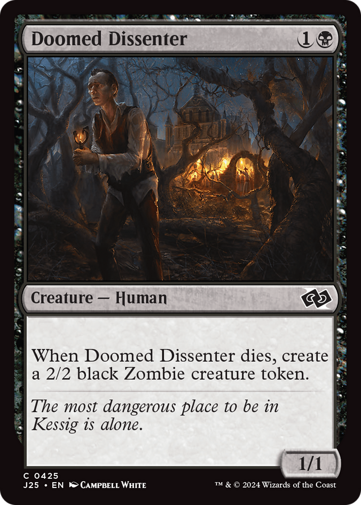 Doomed Dissenter [Foundations Jumpstart] | L.A. Mood Comics and Games