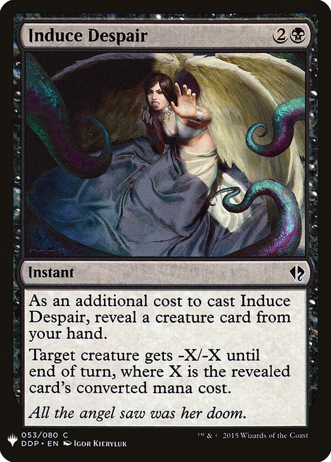 Induce Despair [Mystery Booster] | L.A. Mood Comics and Games
