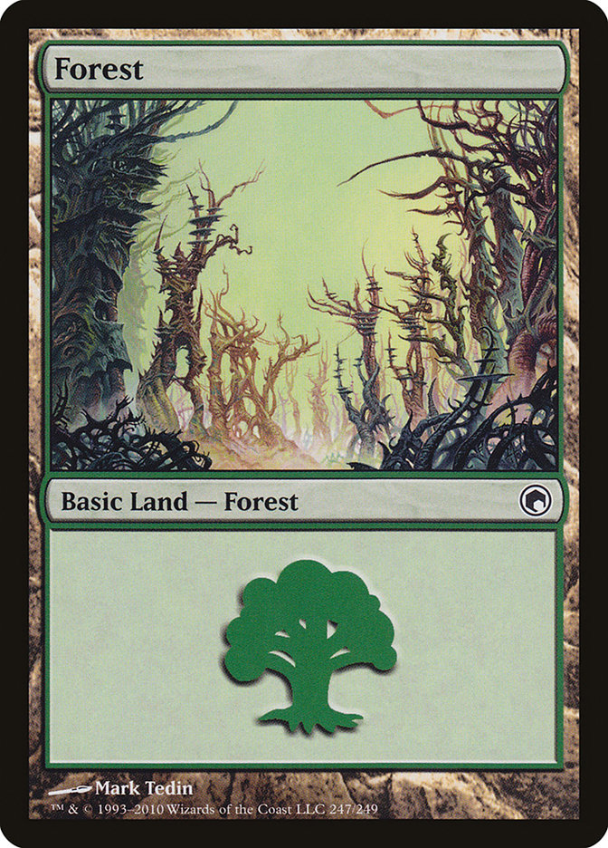 Forest (247) [Scars of Mirrodin] | L.A. Mood Comics and Games