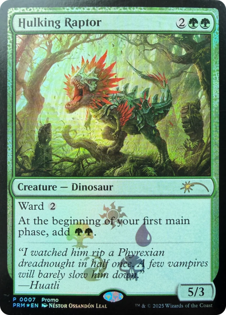 Hulking Raptor [Media Promos] | L.A. Mood Comics and Games