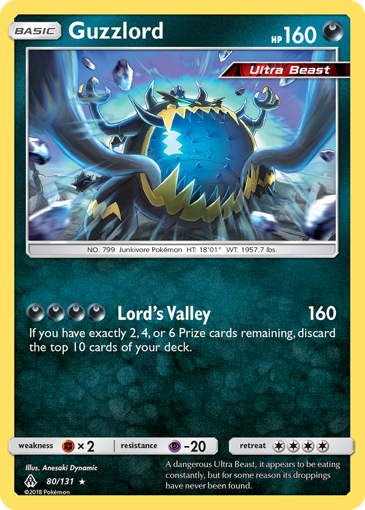 Guzzlord (80/131) [Sun & Moon: Forbidden Light] | L.A. Mood Comics and Games