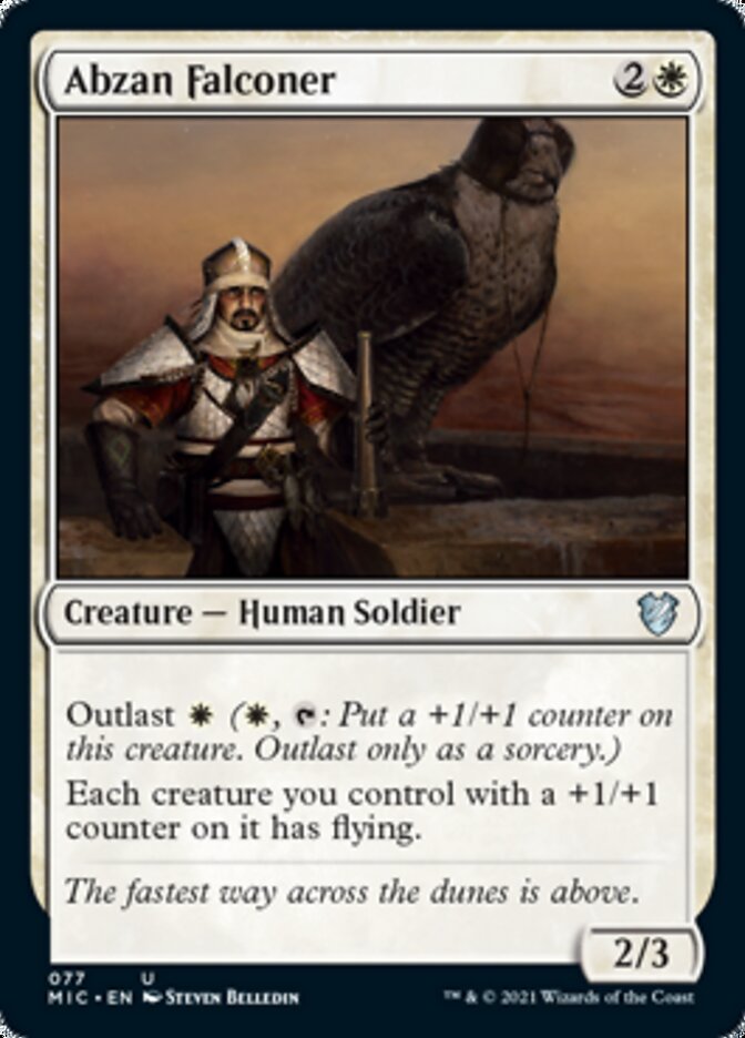 Abzan Falconer [Innistrad: Midnight Hunt Commander] | L.A. Mood Comics and Games