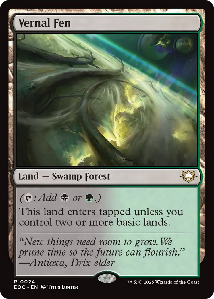 Vernal Fen [Edge of Eternities Commander] | L.A. Mood Comics and Games