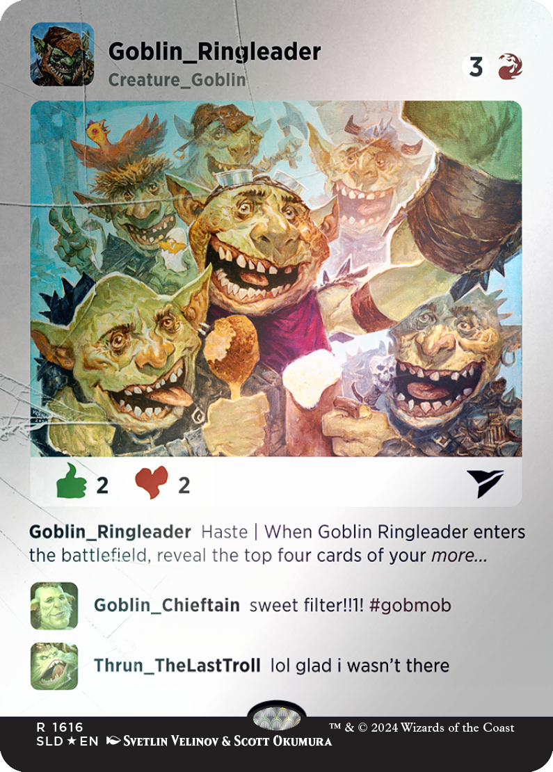 Goblin Ringleader (Rainbow Foil) [Secret Lair Drop Series] | L.A. Mood Comics and Games