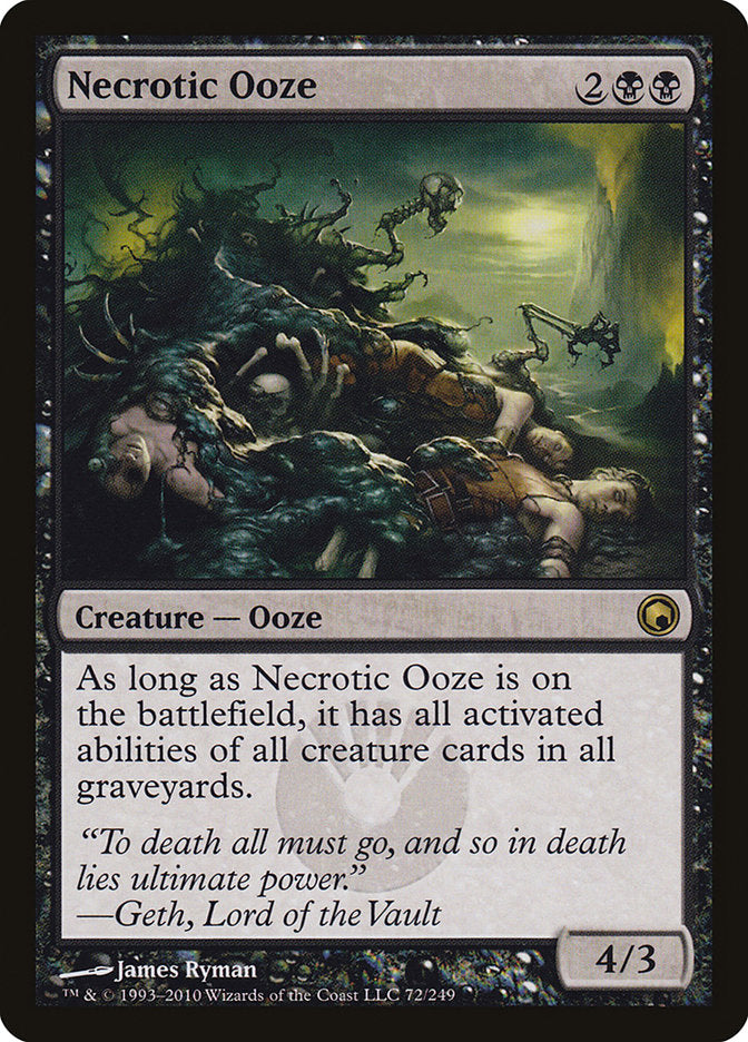 Necrotic Ooze [Scars of Mirrodin] | L.A. Mood Comics and Games