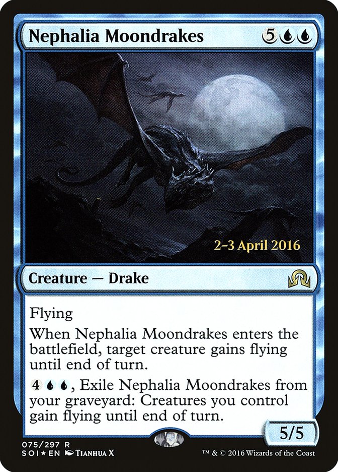 Nephalia Moondrakes [Shadows over Innistrad Prerelease Promos] | L.A. Mood Comics and Games