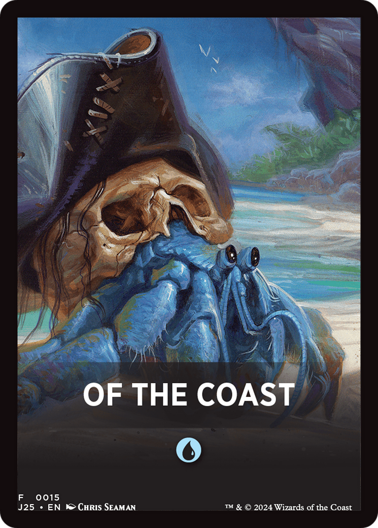 Of The Coast Theme Card [Foundations Jumpstart Front Cards] | L.A. Mood Comics and Games