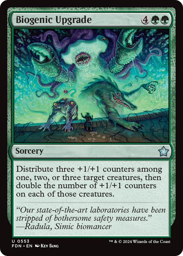 Biogenic Upgrade [Foundations] | L.A. Mood Comics and Games