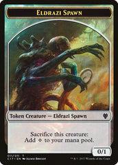 Eldrazi Spawn // Vampire Double-Sided Token [Commander 2017 Tokens] | L.A. Mood Comics and Games