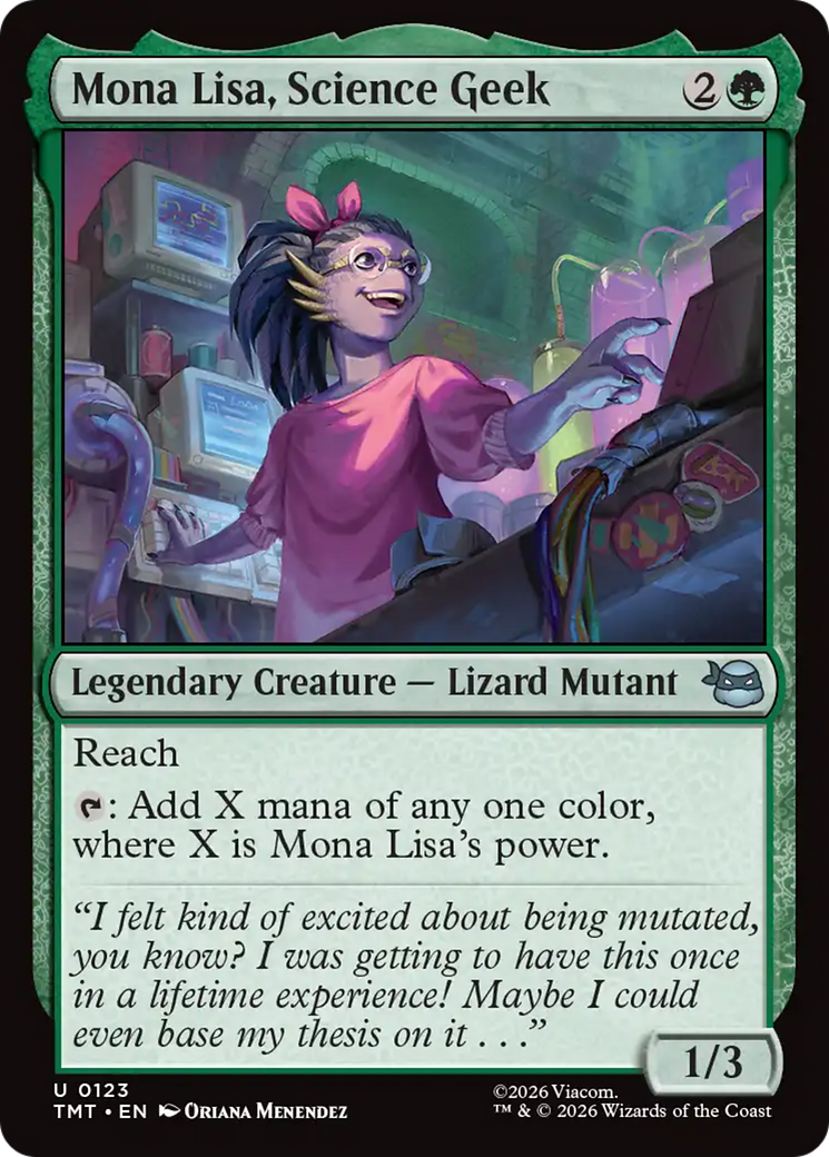 Mona Lisa, Science Geek [Teenage Mutant Ninja Turtles] | L.A. Mood Comics and Games