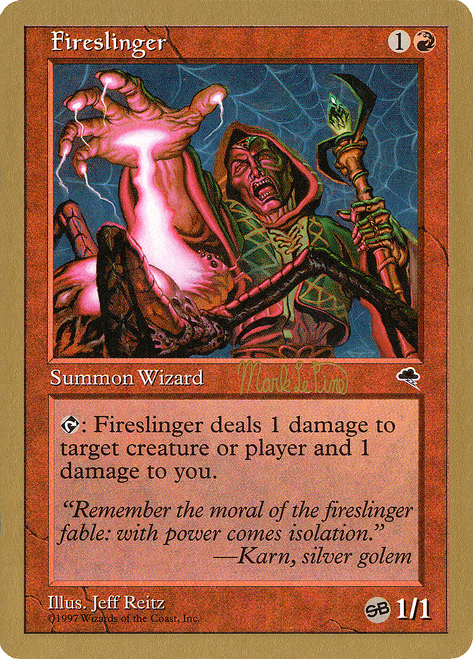 Fireslinger (Mark Le Pine) (SB) [World Championship Decks 1999] | L.A. Mood Comics and Games