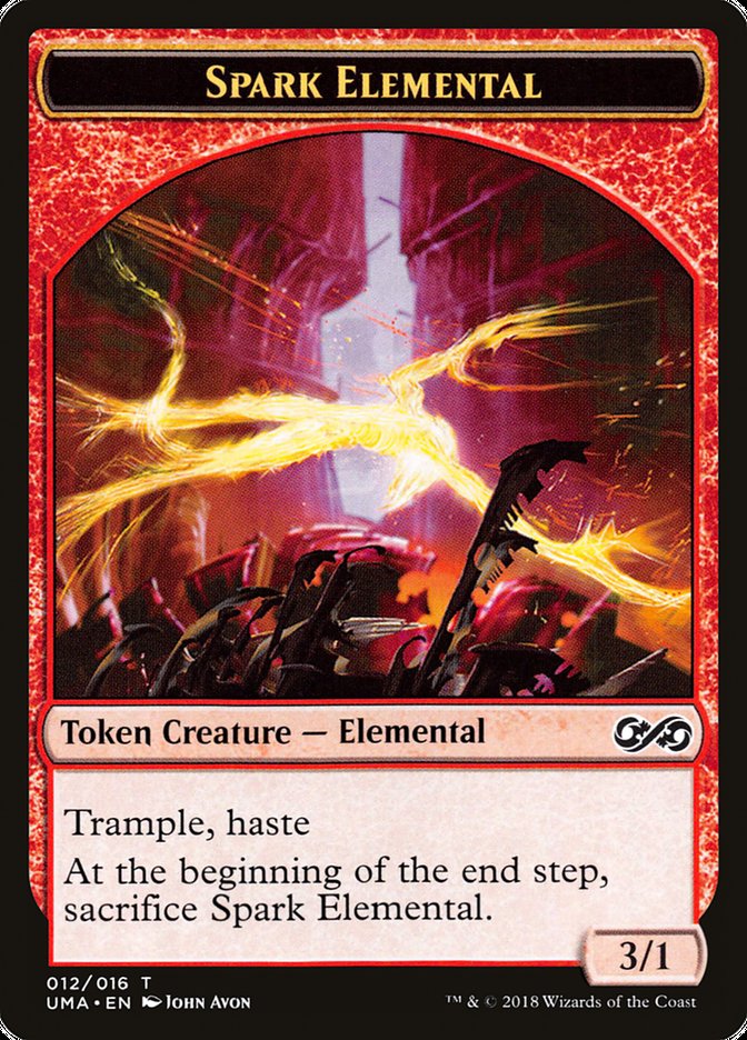 Spark Elemental Token [Ultimate Masters Tokens] | L.A. Mood Comics and Games