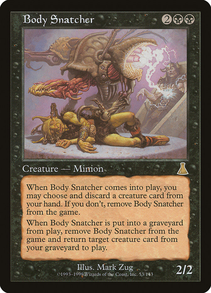 Body Snatcher [Urza's Destiny] | L.A. Mood Comics and Games
