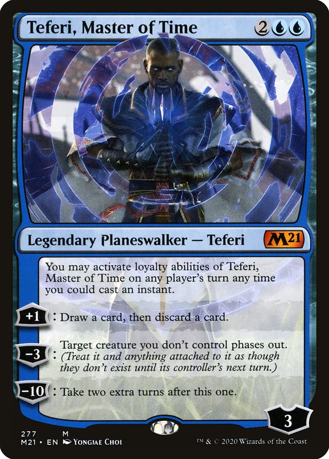 Teferi, Master of Time (277) [Core Set 2021] | L.A. Mood Comics and Games
