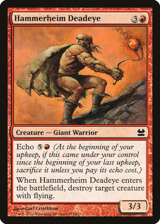 Hammerheim Deadeye [Modern Masters] | L.A. Mood Comics and Games