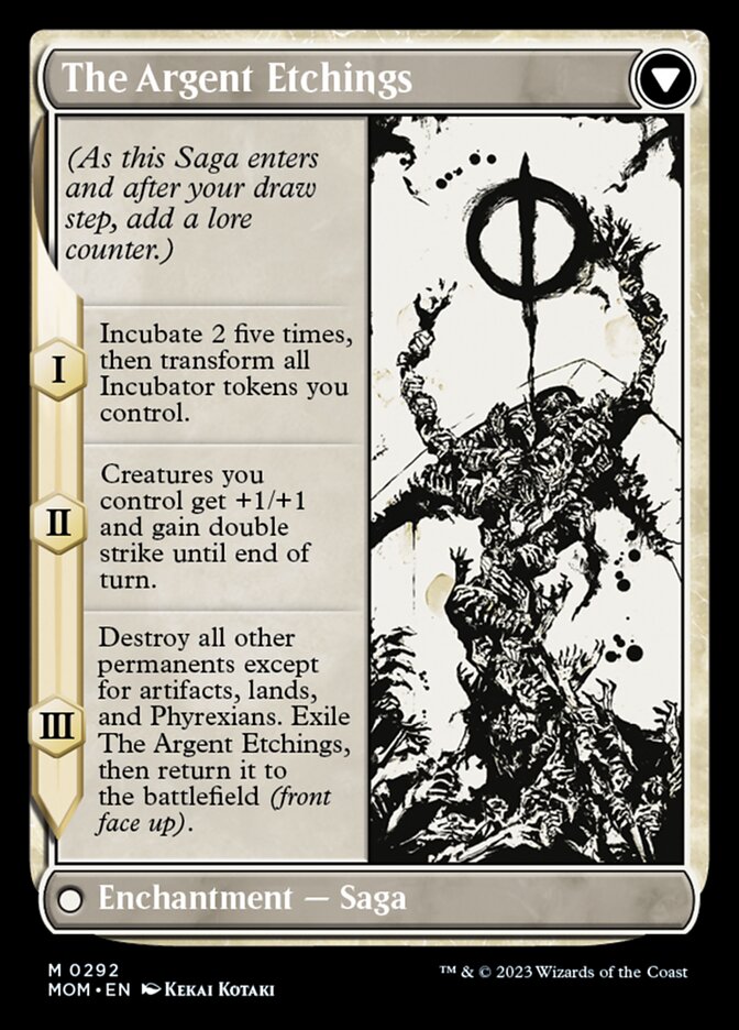 Elesh Norn // The Argent Etchings (Showcase Planar Booster Fun) [March of the Machine] | L.A. Mood Comics and Games