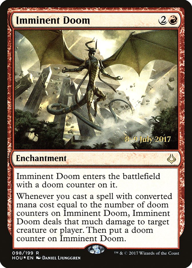 Imminent Doom [Hour of Devastation Prerelease Promos] | L.A. Mood Comics and Games