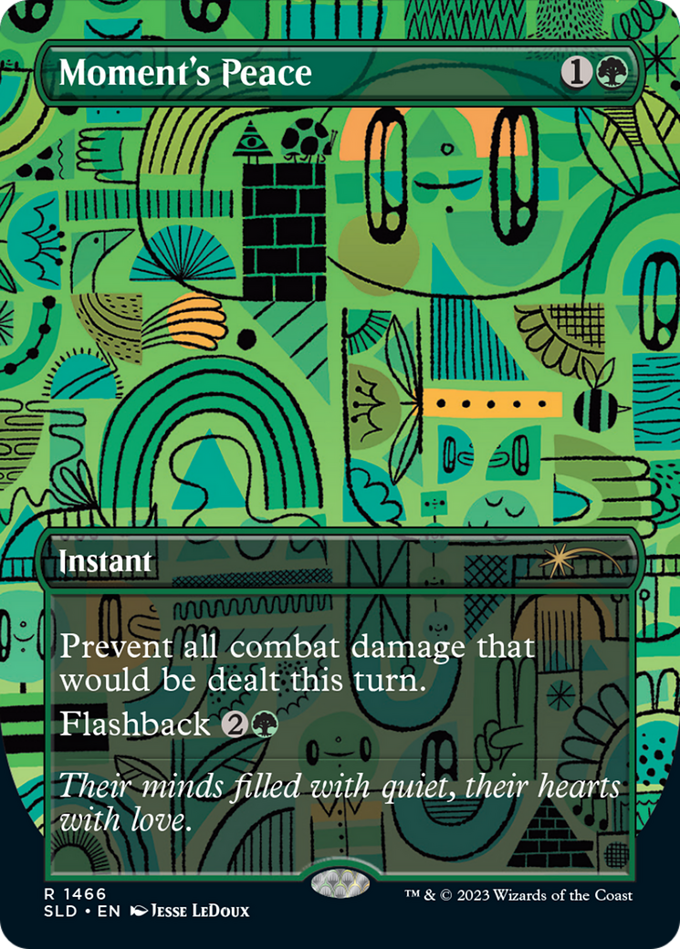 Moment's Peace (Rainbow Foil) [Secret Lair Drop Series] | L.A. Mood Comics and Games