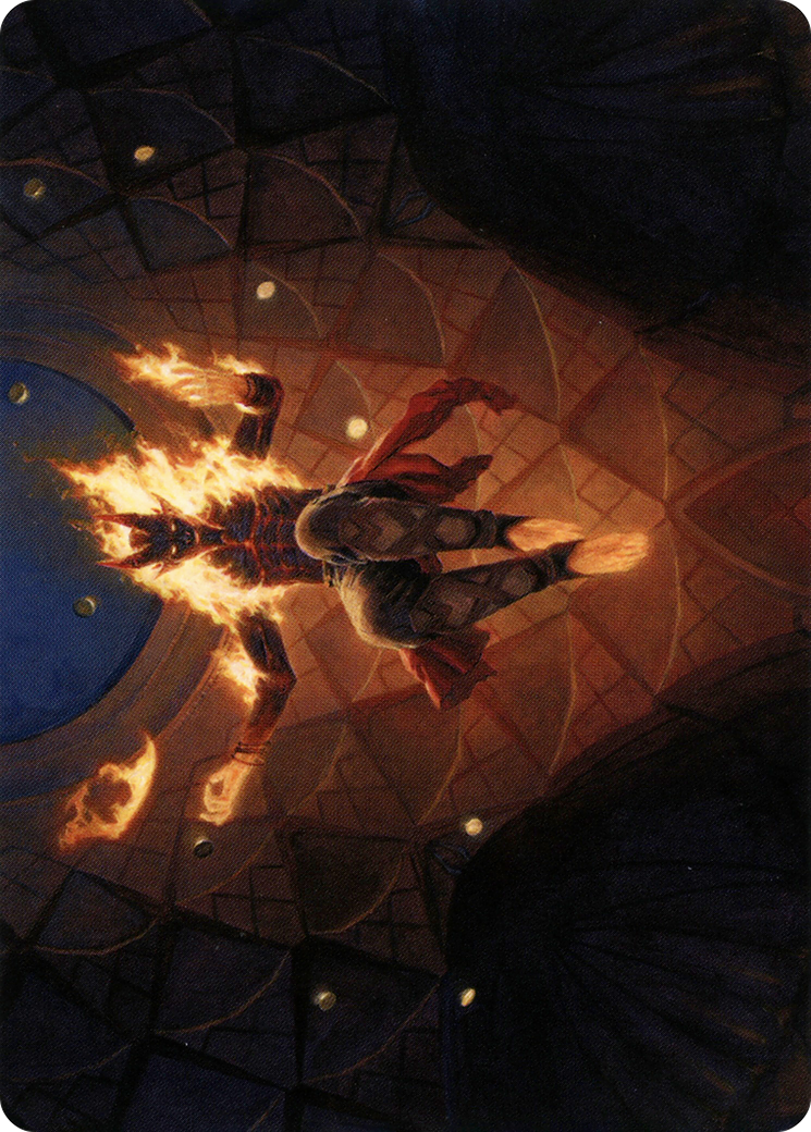 Yusri, Fortune's Flame Art Card [Modern Horizons 2 Art Series] | L.A. Mood Comics and Games
