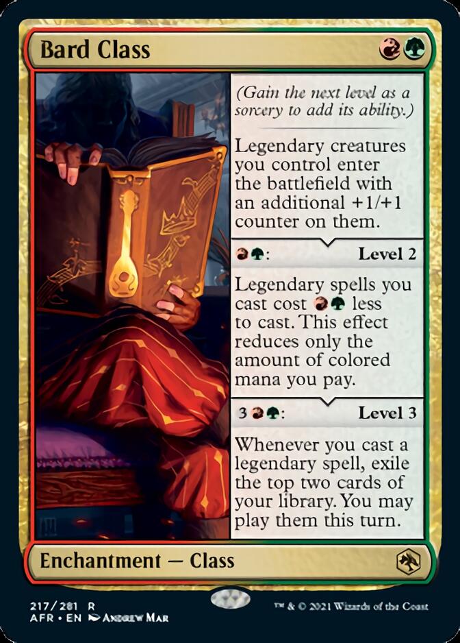 Bard Class [Dungeons & Dragons: Adventures in the Forgotten Realms] | L.A. Mood Comics and Games