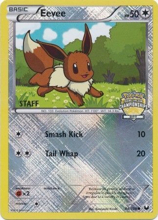 Eevee (84/108) (City Championship Staff) [League & Championship Cards] | L.A. Mood Comics and Games