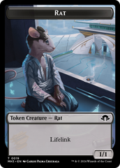 Eldrazi Spawn // Rat Double-Sided Token [Modern Horizons 3 Tokens] | L.A. Mood Comics and Games