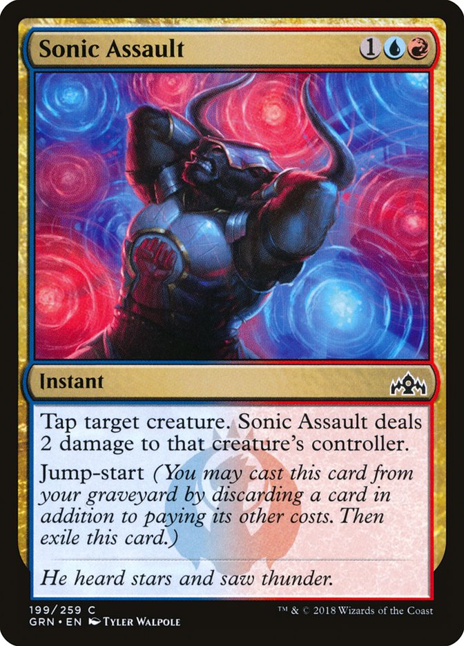 Sonic Assault [Guilds of Ravnica] | L.A. Mood Comics and Games