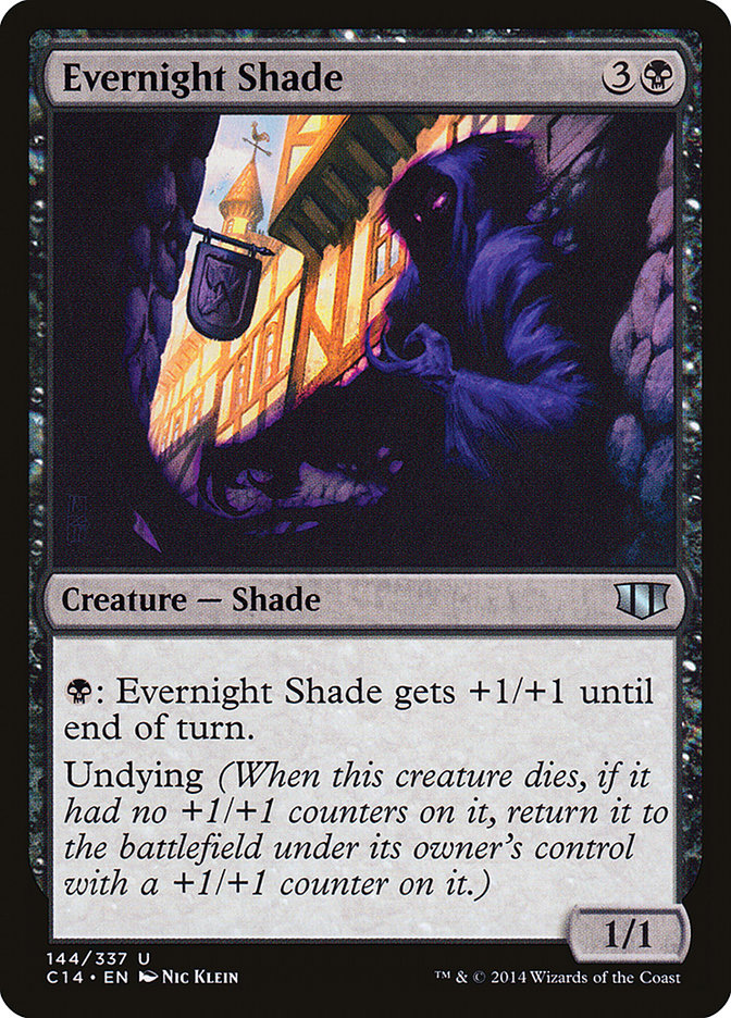 Evernight Shade [Commander 2014] | L.A. Mood Comics and Games
