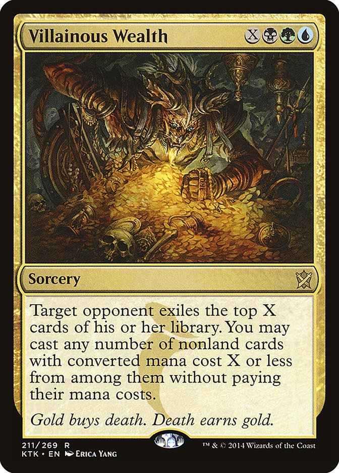 Villainous Wealth [Khans of Tarkir] | L.A. Mood Comics and Games