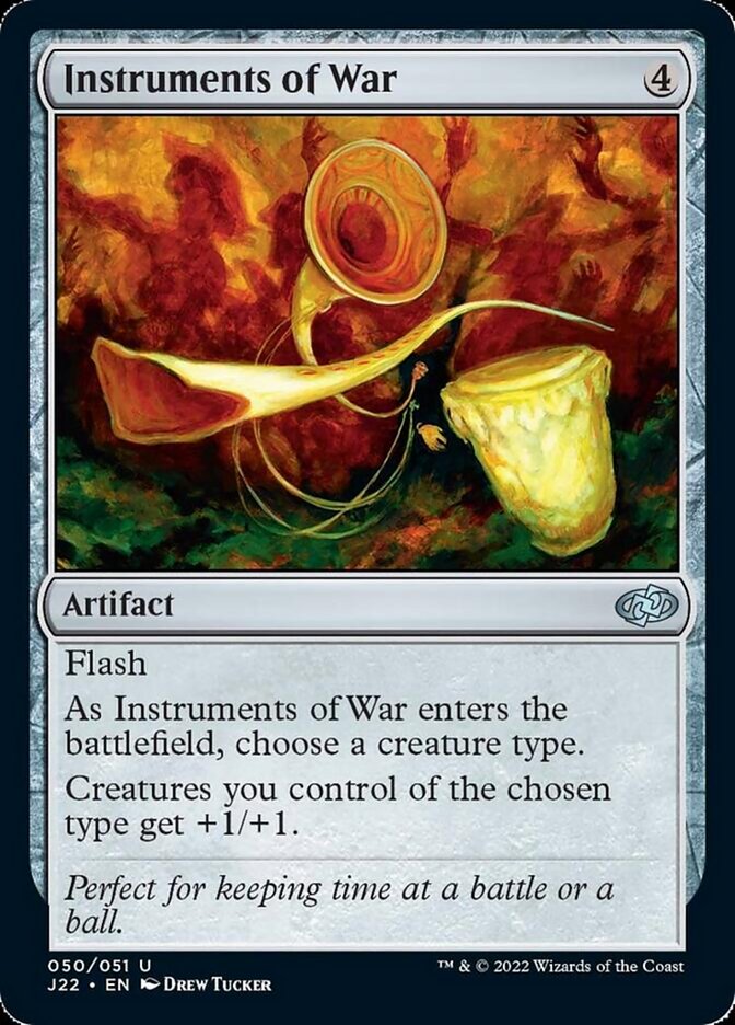 Instruments of War [Jumpstart 2022] | L.A. Mood Comics and Games