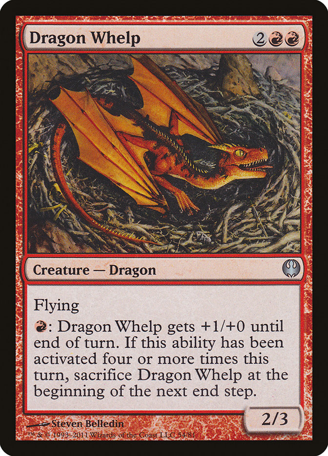 Dragon Whelp [Duel Decks: Knights vs. Dragons] | L.A. Mood Comics and Games