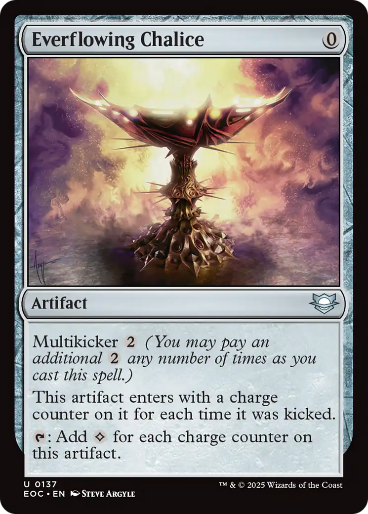 Everflowing Chalice [Edge of Eternities Commander] | L.A. Mood Comics and Games