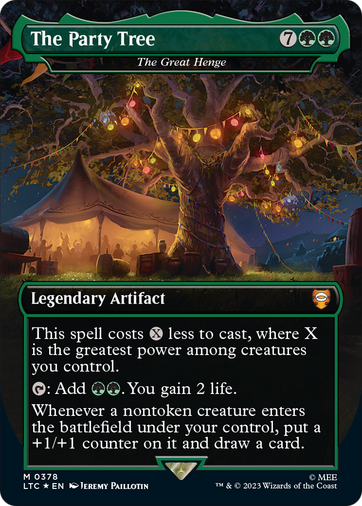 The Party Tree - The Great Henge (Surge Foil Realms and Relics) [The Lord of the Rings: Tales of Middle-Earth Commander] | L.A. Mood Comics and Games