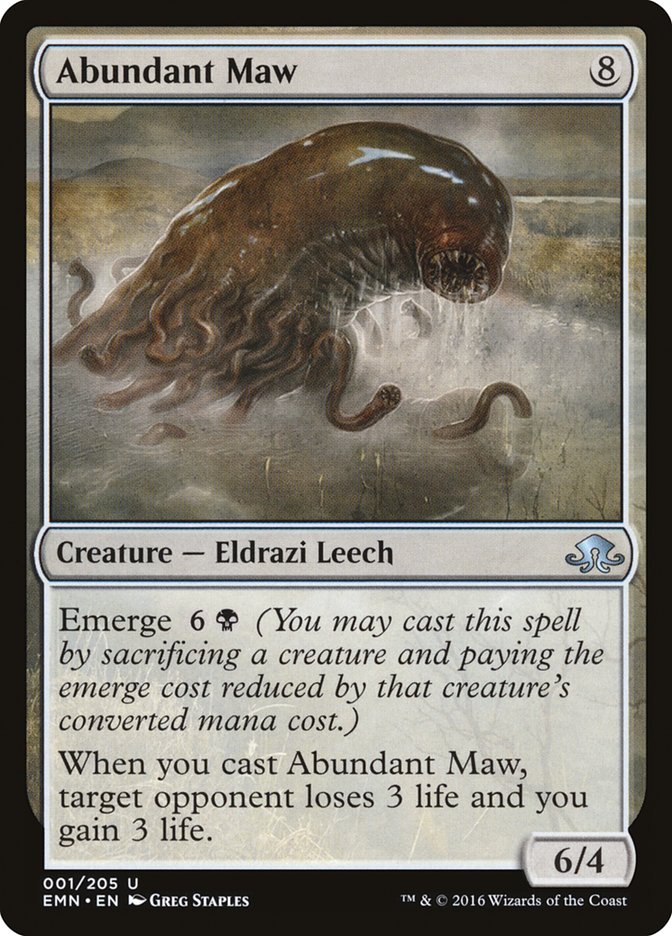 Abundant Maw [Eldritch Moon] | L.A. Mood Comics and Games