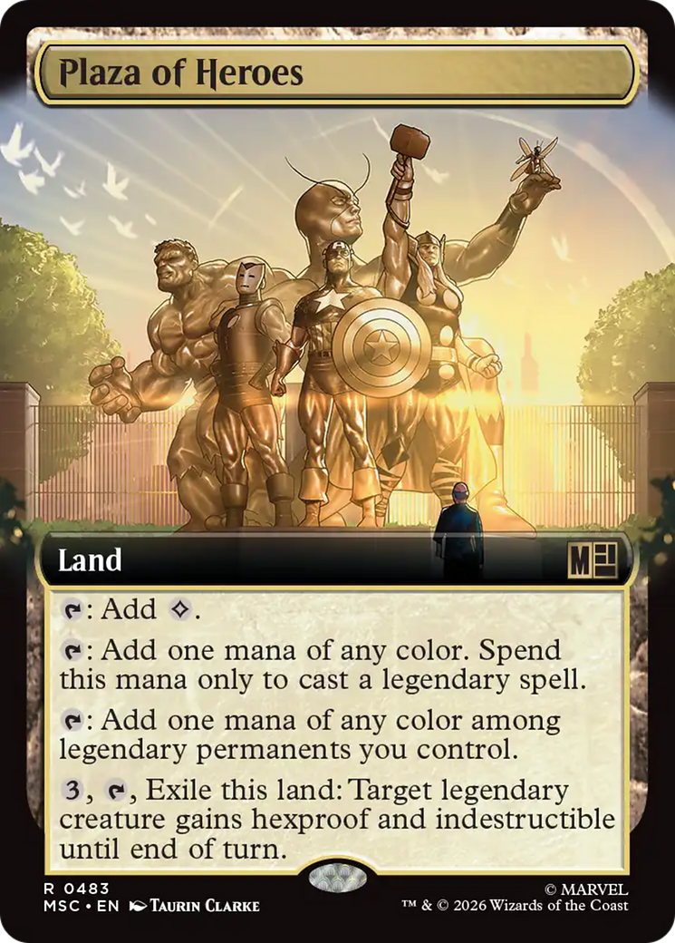 Plaza of Heroes (Extended Art) [Marvel Super Heroes Commander] | L.A. Mood Comics and Games