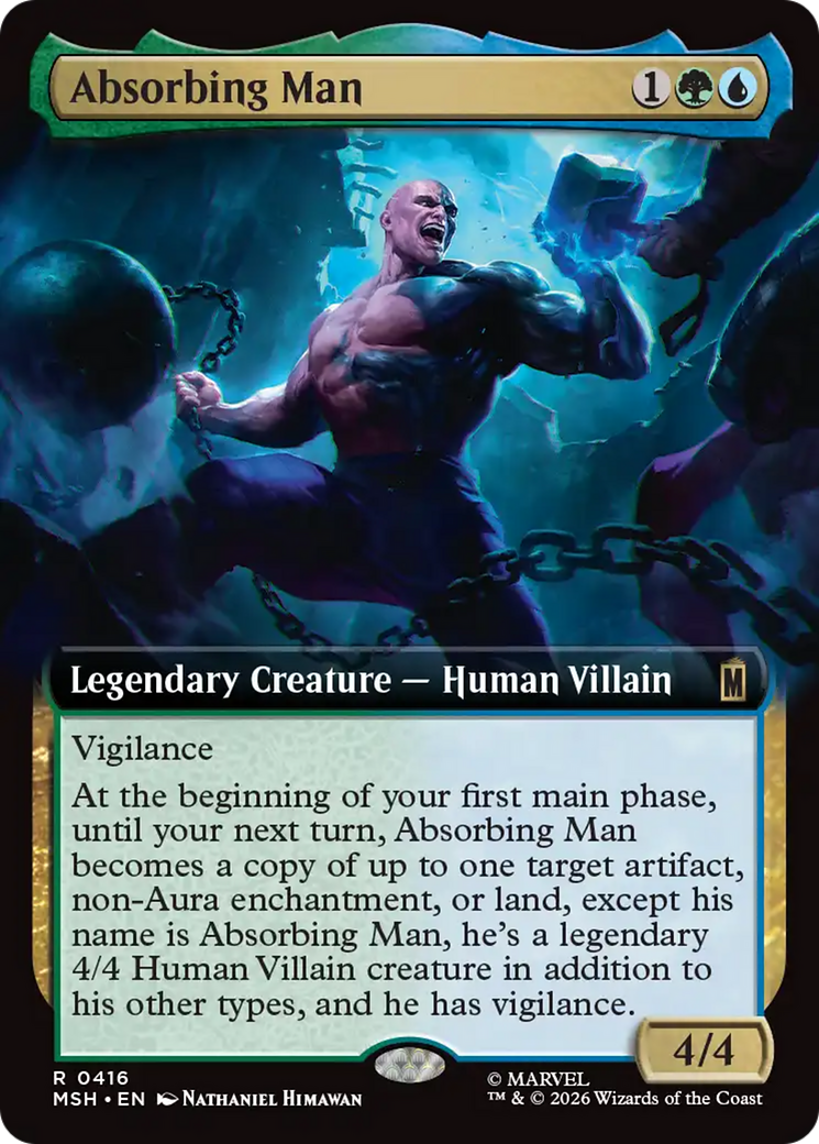 Absorbing Man (Extended Art) [Marvel Super Heroes] | L.A. Mood Comics and Games