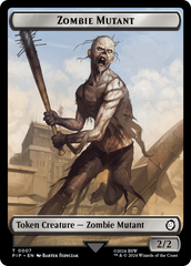 Treasure (0019) // Zombie Mutant Double-Sided Token [Fallout Tokens] | L.A. Mood Comics and Games