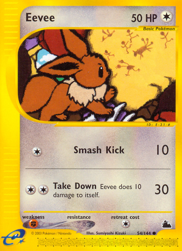 Eevee (54/144) [Skyridge] | L.A. Mood Comics and Games