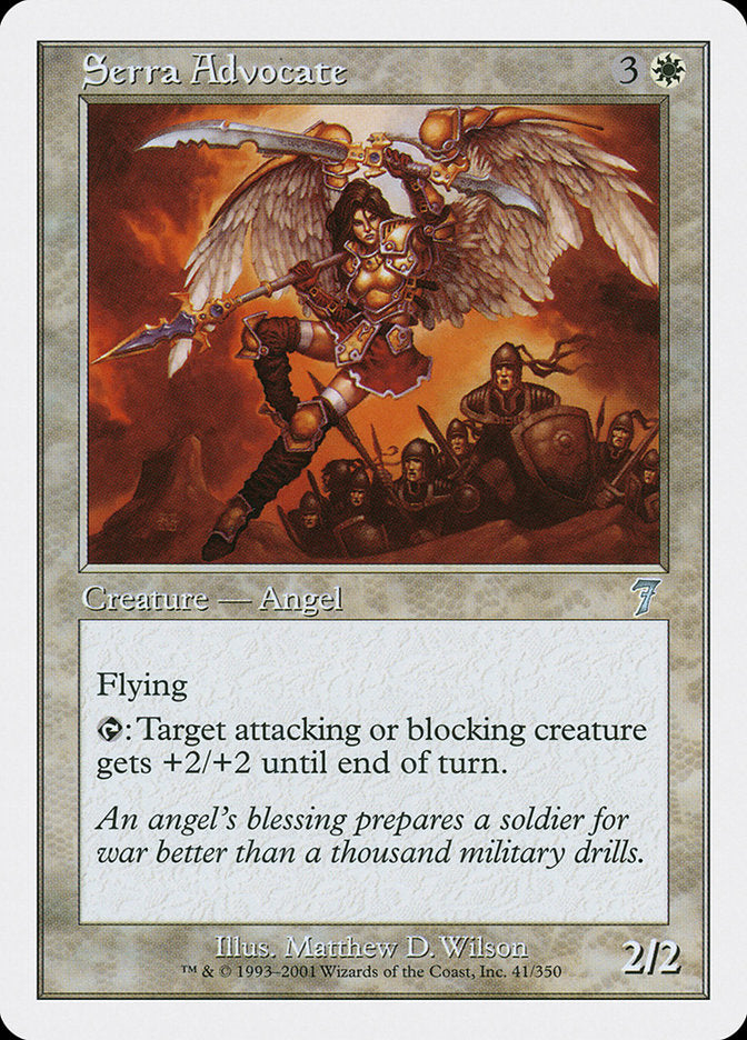 Serra Advocate [Seventh Edition] | L.A. Mood Comics and Games
