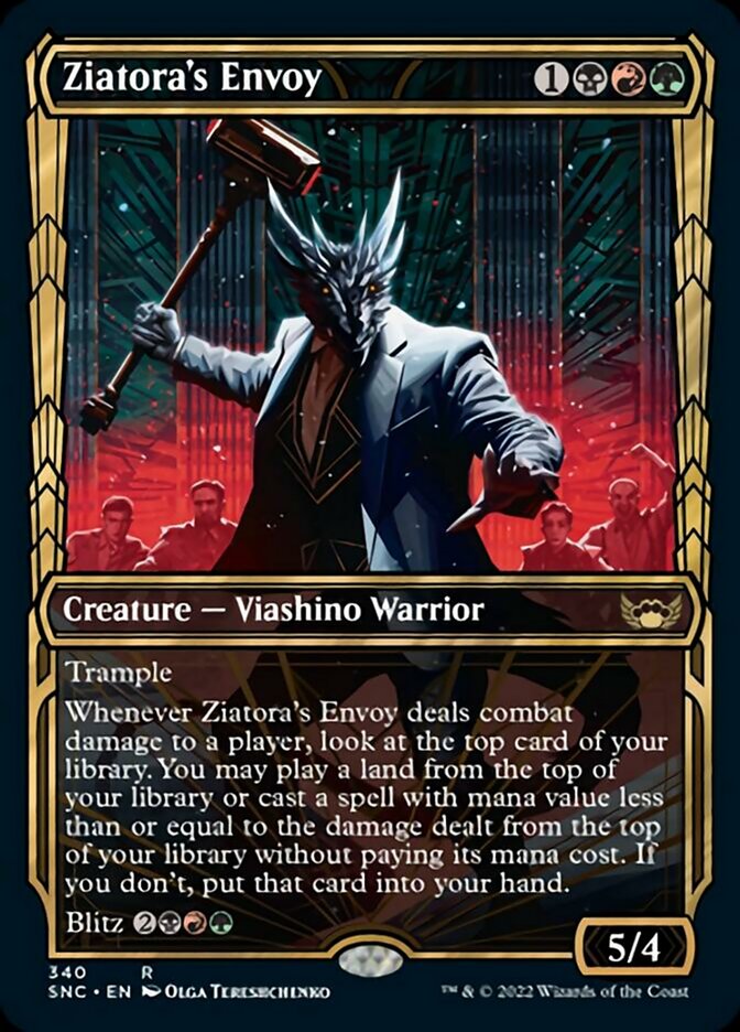 Ziatora's Envoy (Showcase Golden Age) [Streets of New Capenna] | L.A. Mood Comics and Games