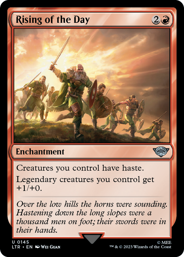 Rising of the Day [The Lord of the Rings: Tales of Middle-Earth] | L.A. Mood Comics and Games