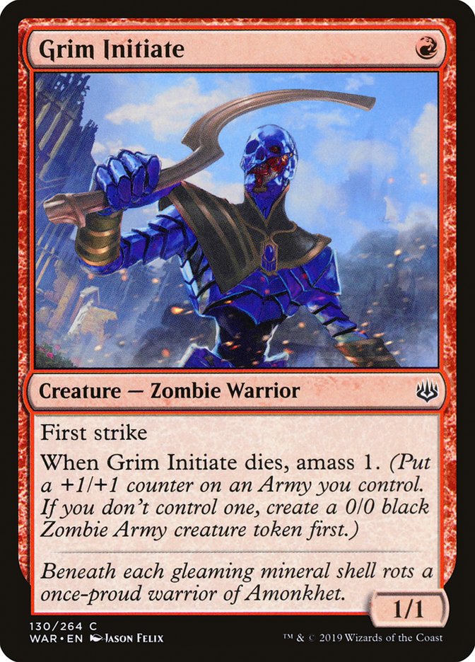 Grim Initiate [War of the Spark] | L.A. Mood Comics and Games