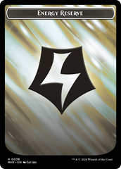 Energy Reserve // Servo Double-Sided Token [Modern Horizons 3 Tokens] | L.A. Mood Comics and Games