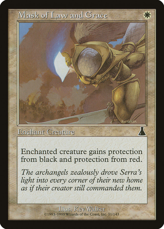 Mask of Law and Grace [Urza's Destiny] | L.A. Mood Comics and Games