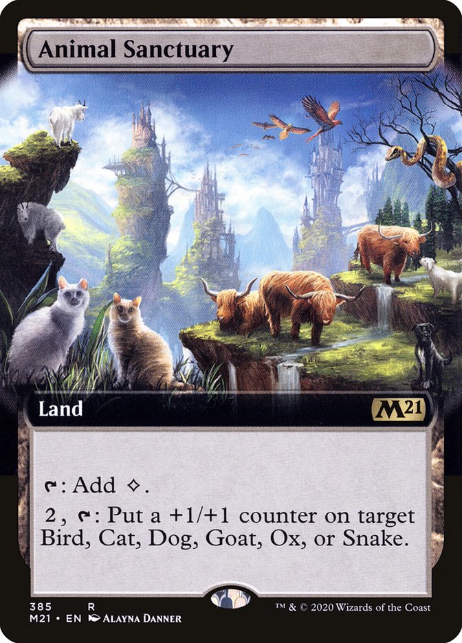 Animal Sanctuary (Extended Art) [Core Set 2021] | L.A. Mood Comics and Games
