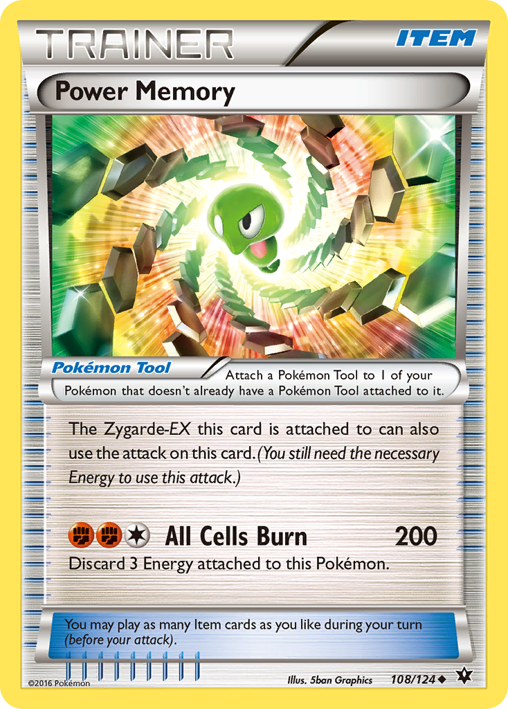 Power Memory (108/124) [XY: Fates Collide] | L.A. Mood Comics and Games