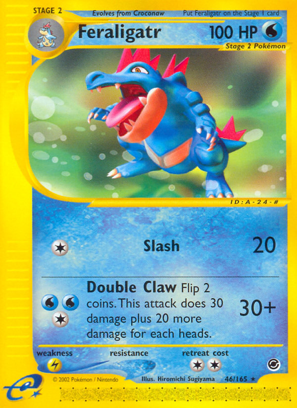 Feraligatr (46/165) [Expedition: Base Set] | L.A. Mood Comics and Games