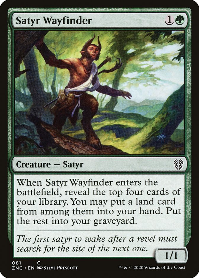 Satyr Wayfinder [Zendikar Rising Commander] | L.A. Mood Comics and Games
